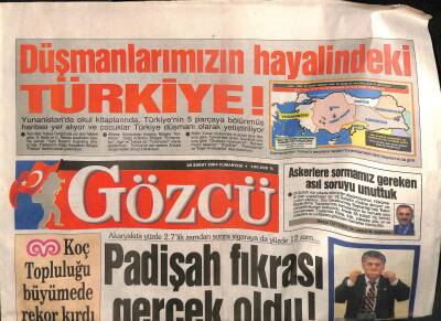 Gözcü Gazetesi 28 Şubat 2004 - Hülya Avşar , Kocasıyla İngilizce Konuşabilmek İçin Dil Hocası Tuttu ! GZ116316 - 1