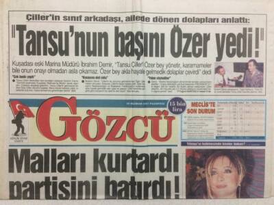 Gözcü Gazetesi 30 Haziran 1997 - Emel Sayın 20 Bin Dolara Gençleşti GZ34097 - 1