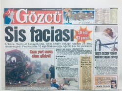Gözcü Gazetesi 30 Kasım 2002 - Alaaddin Çakıcı Tahliye Oldu GZ43157 - 2