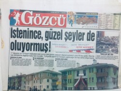 Gözcü Gazetesi 30 Ocak 2001 - İstenince Güzel Şeyler Oluyormuş GZ43153 - 1