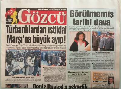 Gözcü Gazetesi 5 Haziran 2004 Deniz Baykala Askerlik Günlerini Hatırlatan Ziyaret -GZ44764 - 1