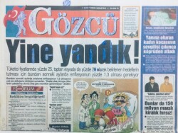 Gözcü Gazetesi 5 Şubat 2000 - Serenin Poposu Top Gibi Oldu GZ43141 - 2