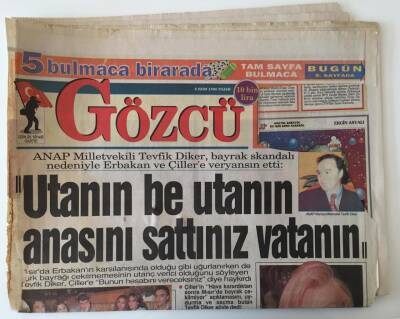 Gözcü Gazetesi 6 Ekim 1996 - 51 Yaşındaki Ajda Pekkan 26ncı Defa Estetik Yaptırdı GZ11015 - 2