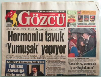 Gözcü Gazetesi 6 Kasım 2004 İbrahim Tatlıses Savcılığa İfade Verdi - GZ44107 - 2