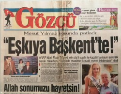 Gözcü Gazetesi 6 Mayıs 1997 Seze Aksunun Bulup Müziğe Kazandırdığı Yıldız Tilbe -GZ44773 - 1