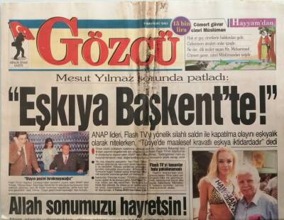 Gözcü Gazetesi 6 Mayıs 1997 Seze Aksunun Bulup Müziğe Kazandırdığı Yıldız Tilbe -GZ44773 - 1