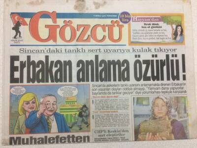 Gözcü Gazetesi 6 Şubat 1997 GZ47256 - 1