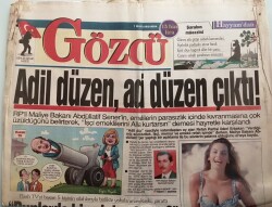 Gözcü Gazetesi 7 Mayıs 1997 Kayahan Ve Nilüfer Düşman Çatlattılar -GZ44769 - 2