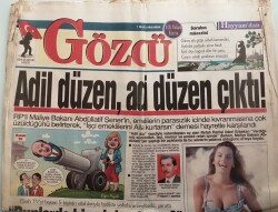 Gözcü Gazetesi 7 Mayıs 1997 Kayahan Ve Nilüfer Düşman Çatlattılar -GZ44769 - 1