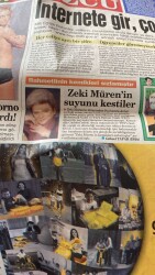 Gözcü Gazetesi 8 Ekim 2005 - Zeki Mürenin Suyunu Kestiler GZ116317 - 2