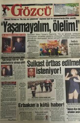 Gözcü Gazetesi 8 Kasım 1997-Refahın Ek Süre Talebi Oy Birliği İle Reddedildi GZ45387 - 1