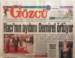 Gözcü Gazetesi 8 Mayıs 1997 Pop Müziğin Sevilen Sesi İzel Çeliköz Şöhret Beni Şımartmadı -GZ44772 - 1