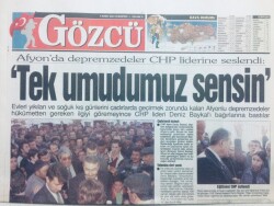 Gözcü Gazetesi 9 Şubat 2002 - Futbolda Kaos GZ43145 - 1