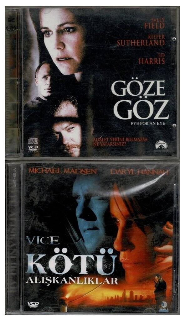 Göze Göz Kötü Alışkanlıklar - 2 Adet VCD Film VCD1163 - 1