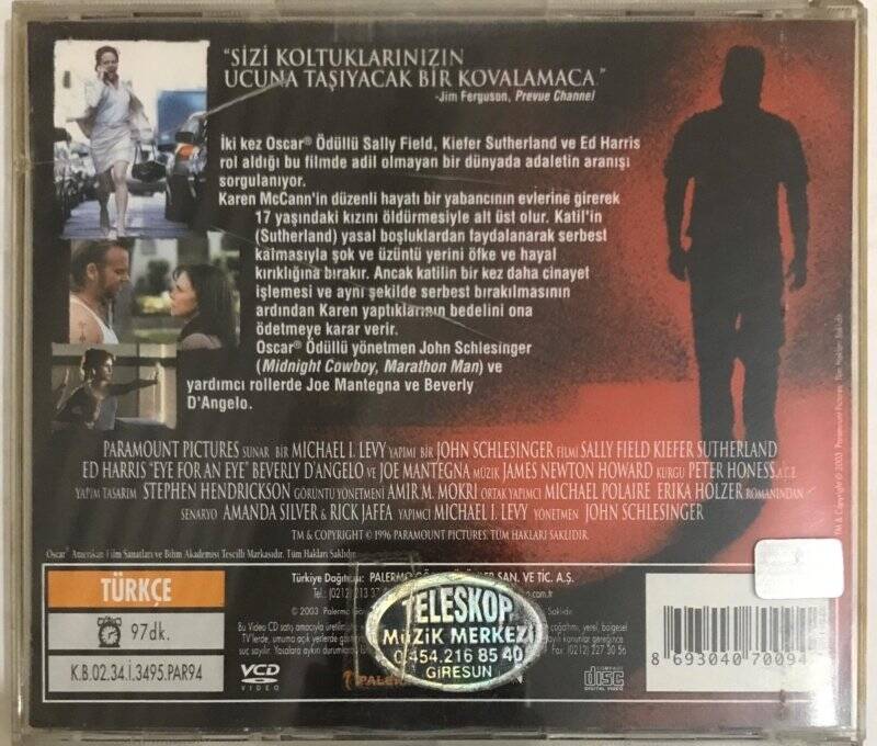 Göze Göz VCD Film VCD4823 - 2
