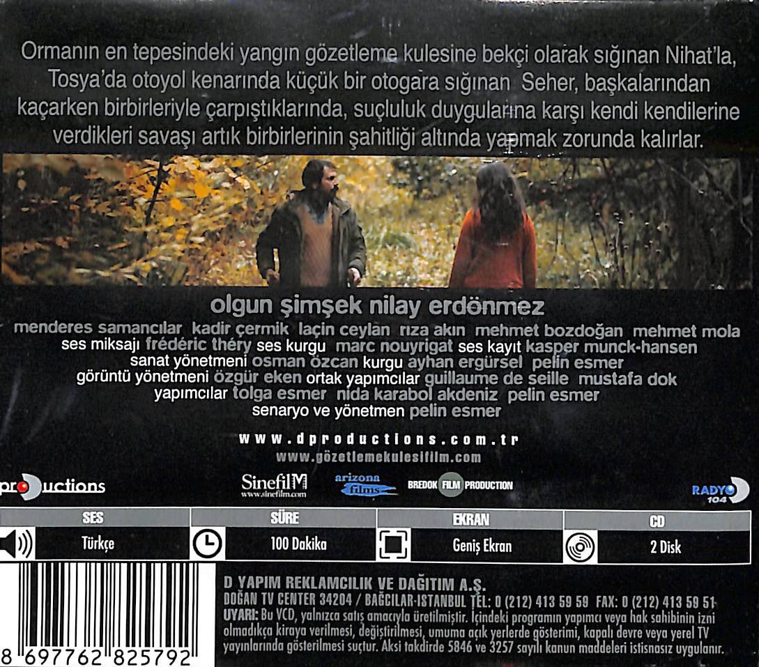 Gözetleme Kulesi Orjinal VCD Film ' Olgun Şimşek - Nilay Erdönmez ' VCD27965 - 2