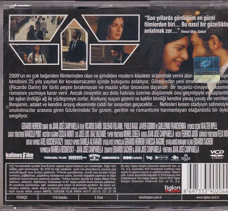 Gözlerindeki Sır VCD Film VCD8769 - 2