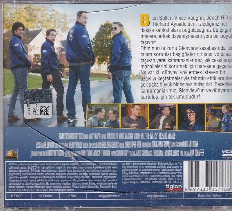 Gözüm Üzerinizde VCD Film VCD8788 - 2