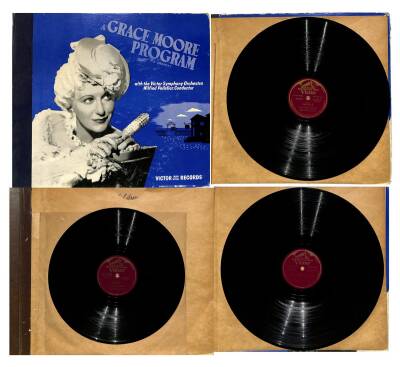Grace Moore With The Victor Symphony Orchestra - A Grace Moore Program (1943 - Kanada) 3lü Set TAŞ PLAK (109) PLK18392 - 1