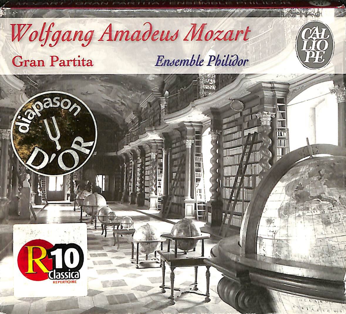 Gran Partita, Ensemble Philidor - Wolfgang Amadeus Mozart CD (İkinci El) CD4119 - 1