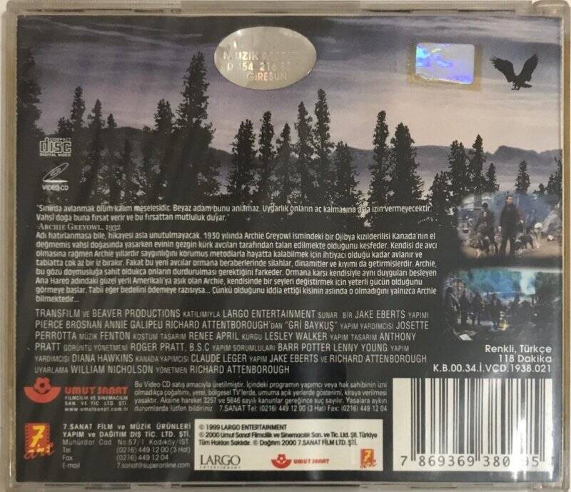 Gri Baykuş VCD Film VCD4809 - 2