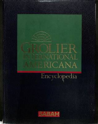 Grolier International Americana Encyclopedia Cilt - 1 KTP2578 - 1