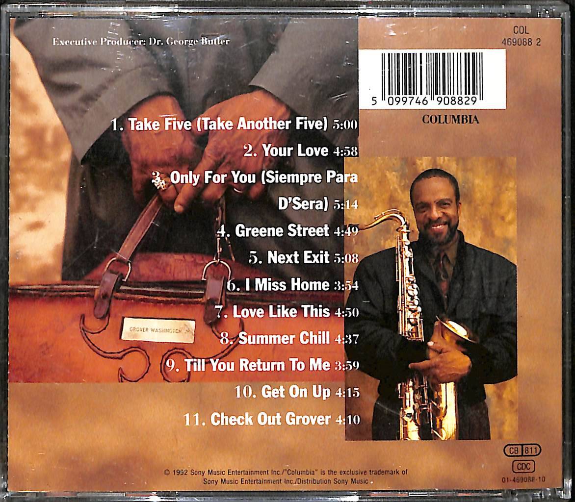 Grover Washington Jr - Next Exit CD (İkinci El) CD5428 - 2