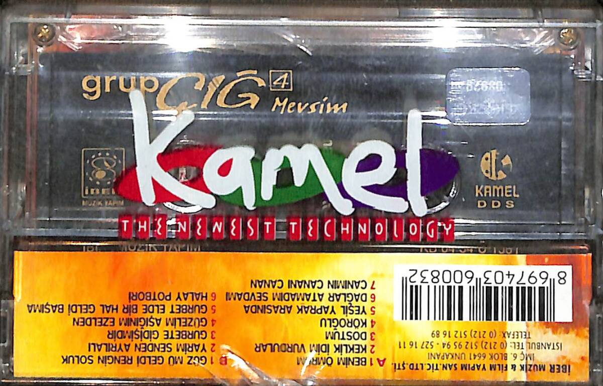 Grup Çığ - 4 Mevsim Kaset (Sıfır Kaset) KST29182 - 2