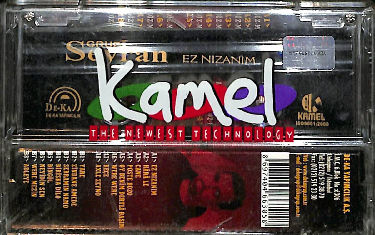 Grup Seyran - Ez Nizanım Kaset (Sıfır Kaset) KST29083 - 2