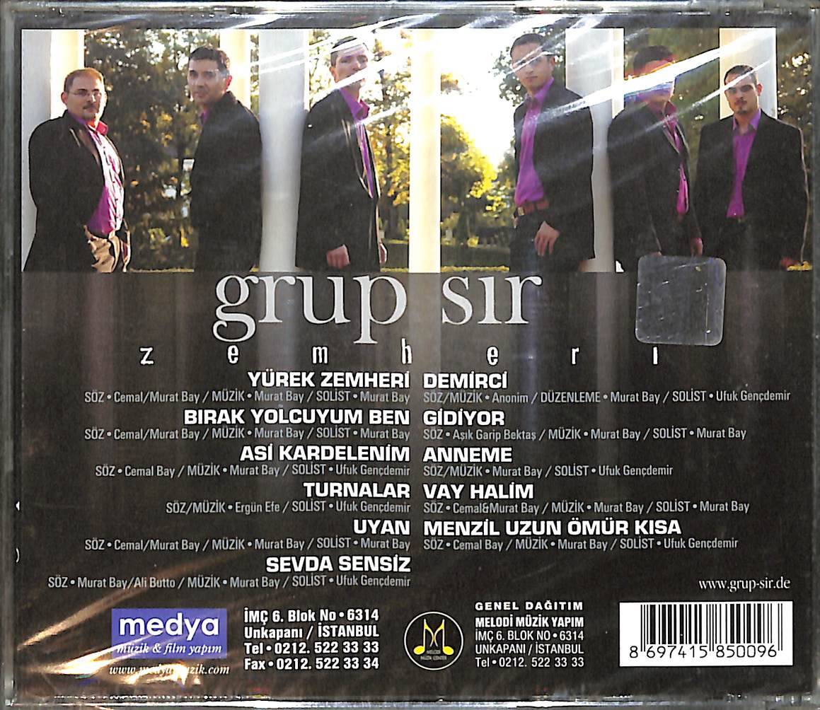 Grup Sır ‎– Zemheri CD (Sıfır) CD5658 - 2