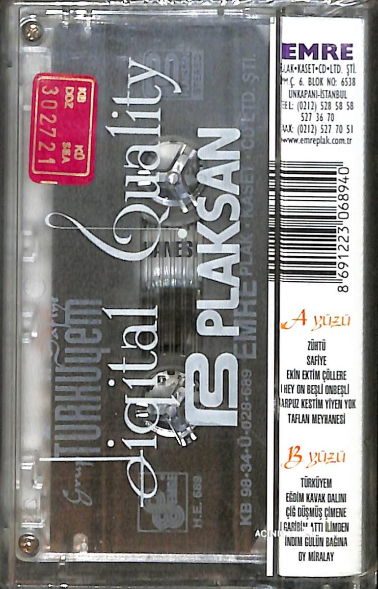 Grup Türküyem - Safiye Kaset (Sıfır) KST26887 - 2