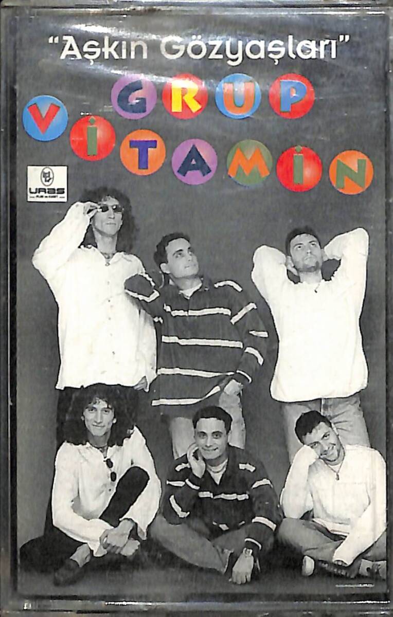 Grup Vitamin – Aşkın Gözyaşları Orijinal Kaset (SIFIR) * Uras Plak - 1994 * KST31206 - 1
