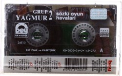 Grup Yağmur 2 - Sözlü Oyun Havaları Kaset (İkinci El) KST5492 - 2