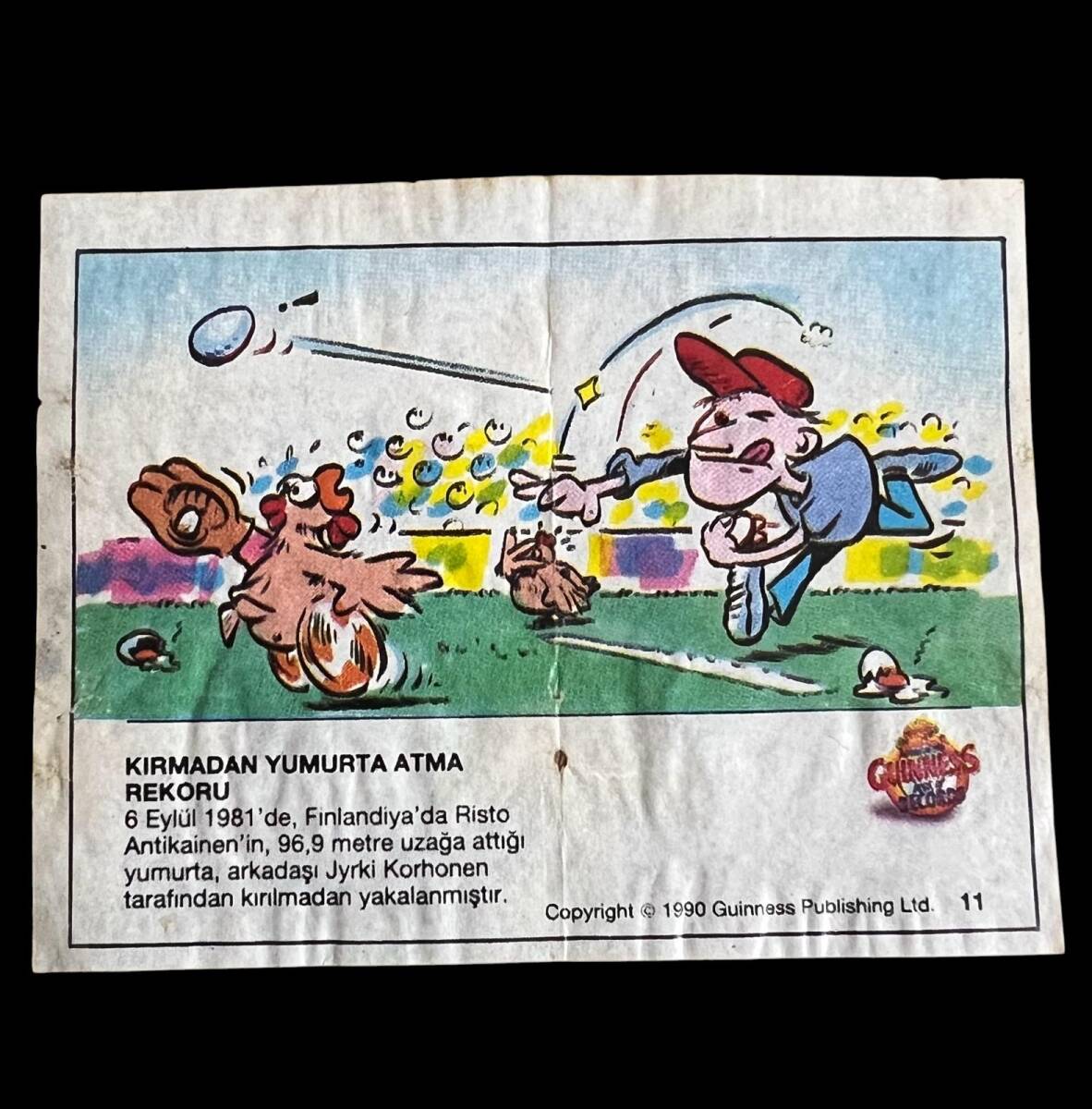 Guinness (DANDY) 1991 - Rekorlar Serisi No 11 # SKZ1963 - 1