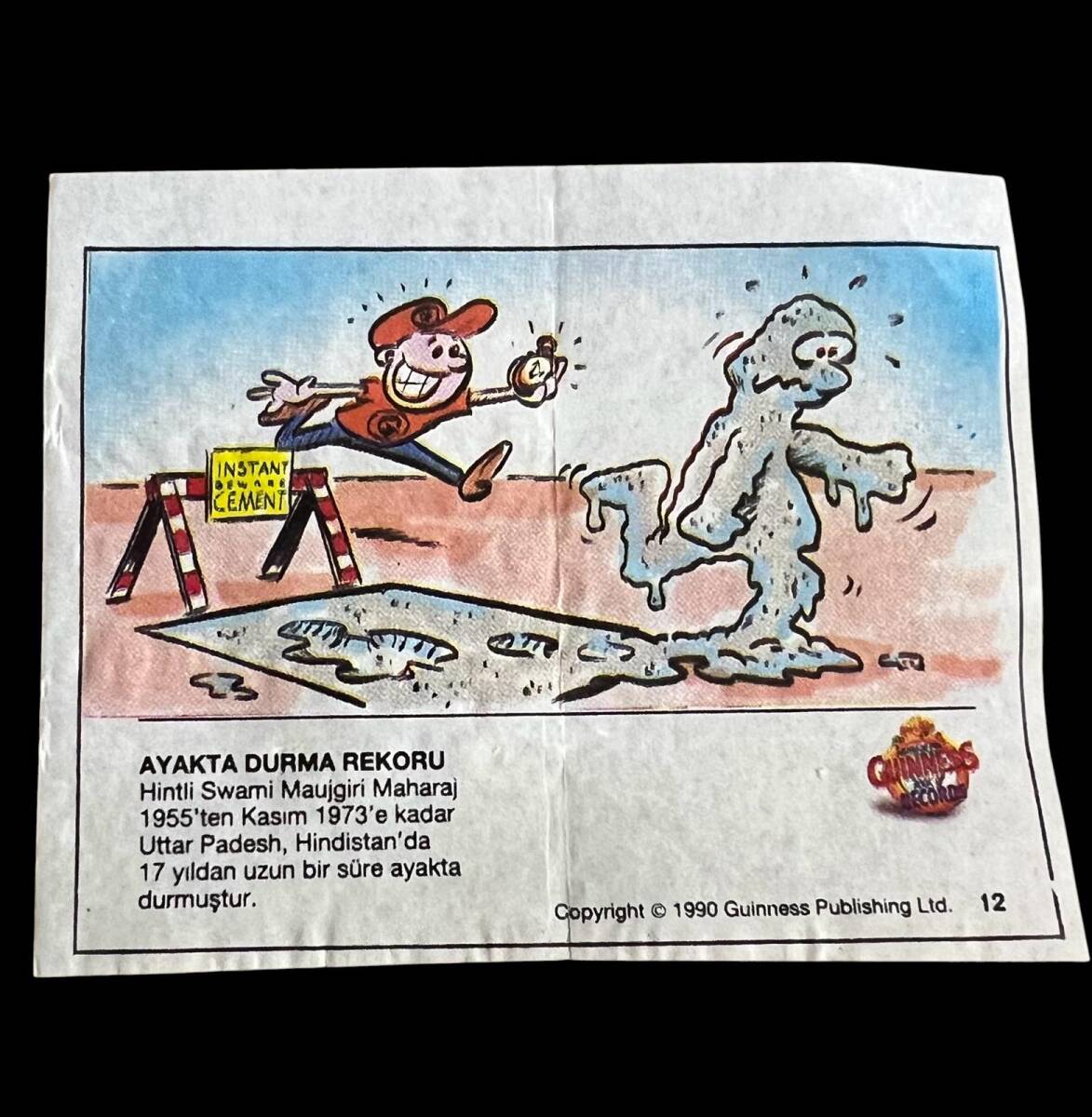 Guinness (DANDY) 1991 - Rekorlar Serisi No 12 # SKZ1964 - 3