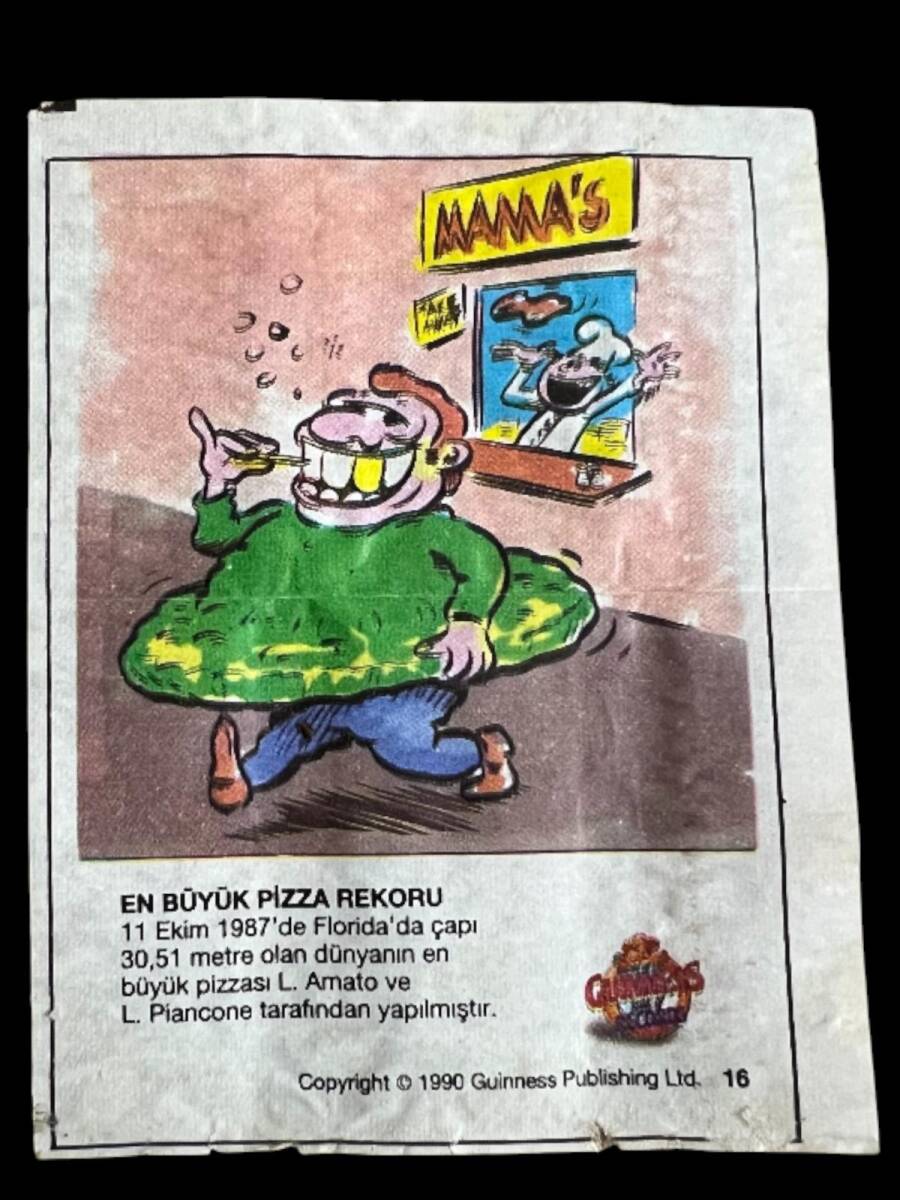 Guinness (DANDY) 1991 - Rekorlar Serisi No 16 # SKZ1967 - 1