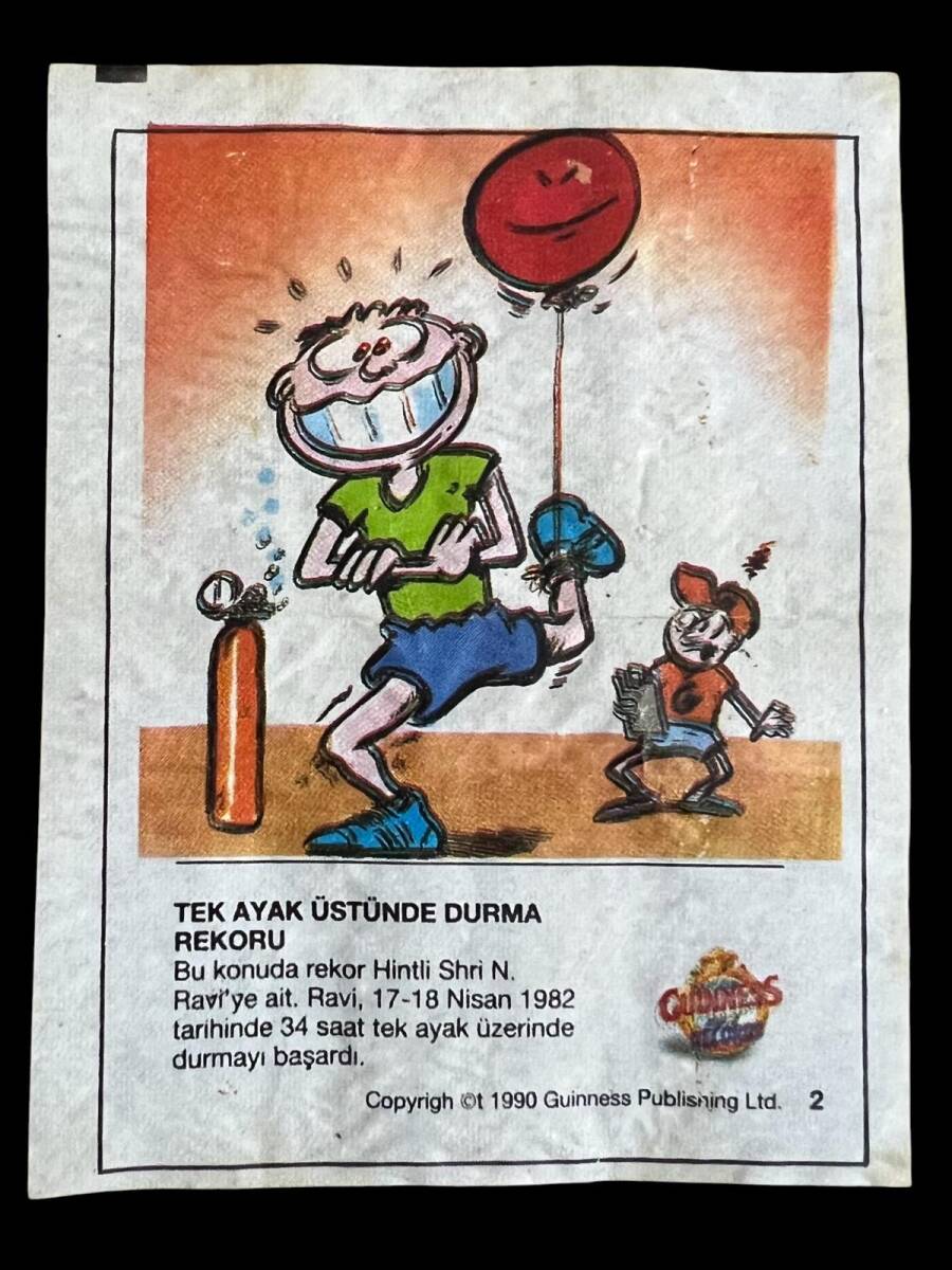 Guinness (DANDY) 1991 - Rekorlar Serisi No 2 # SKZ1955 - 1