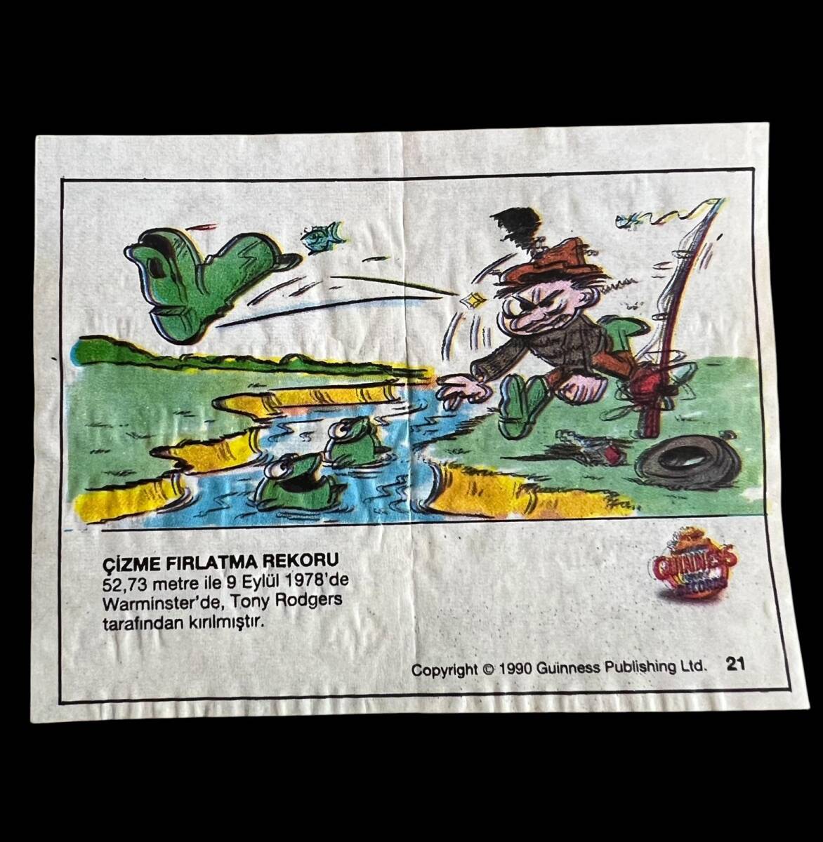 Guinness (DANDY) 1991 - Rekorlar Serisi No 21 # SKZ1972 - 1