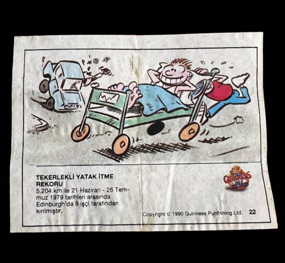 Guinness (DANDY) 1991 - Rekorlar Serisi No 22 # SKZ1973 - 1