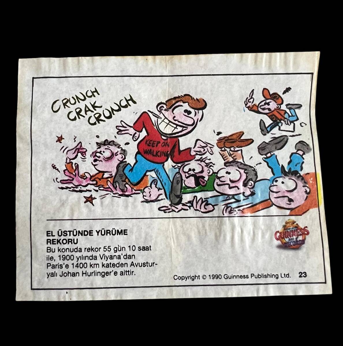 Guinness (DANDY) 1991 - Rekorlar Serisi No 23 # SKZ1974 - 1