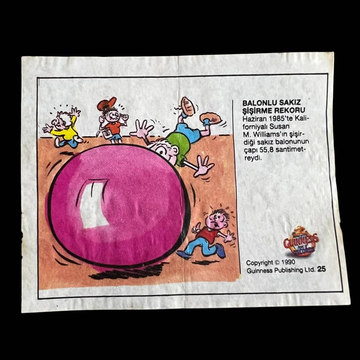 Guinness (DANDY) 1991 - Rekorlar Serisi No 25 # SKZ1975 - 1