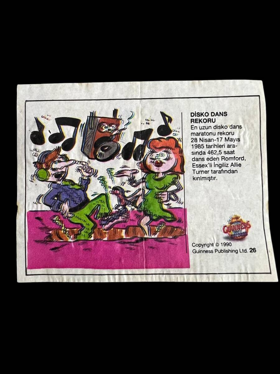 Guinness (DANDY) 1991 - Rekorlar Serisi No 26 # SKZ1976 - 3