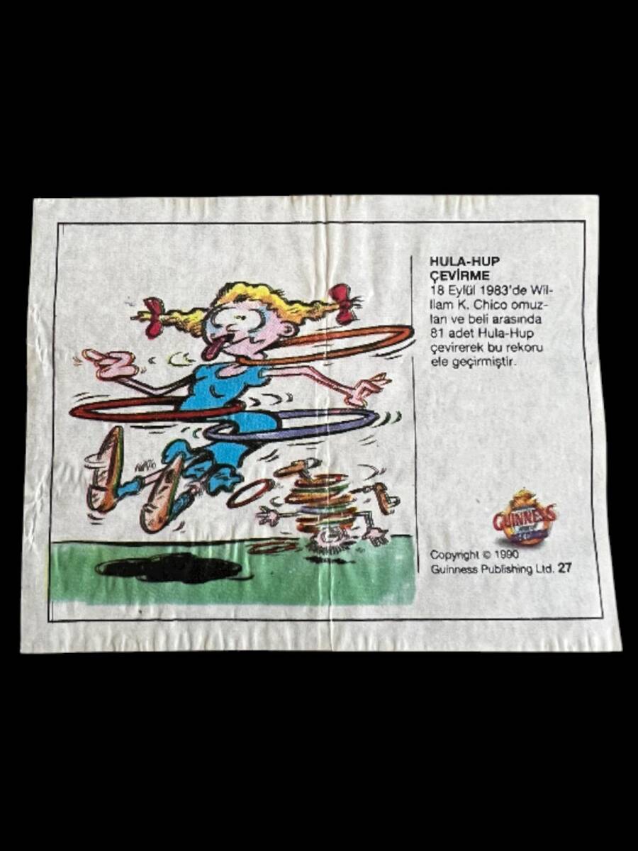 Guinness (DANDY) 1991 - Rekorlar Serisi No 27 # SKZ1977 - 3