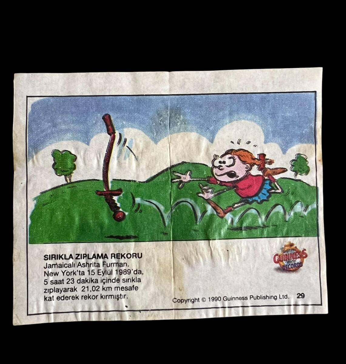 Guinness (DANDY) 1991 - Rekorlar Serisi No 29 # SKZ1979 - 1