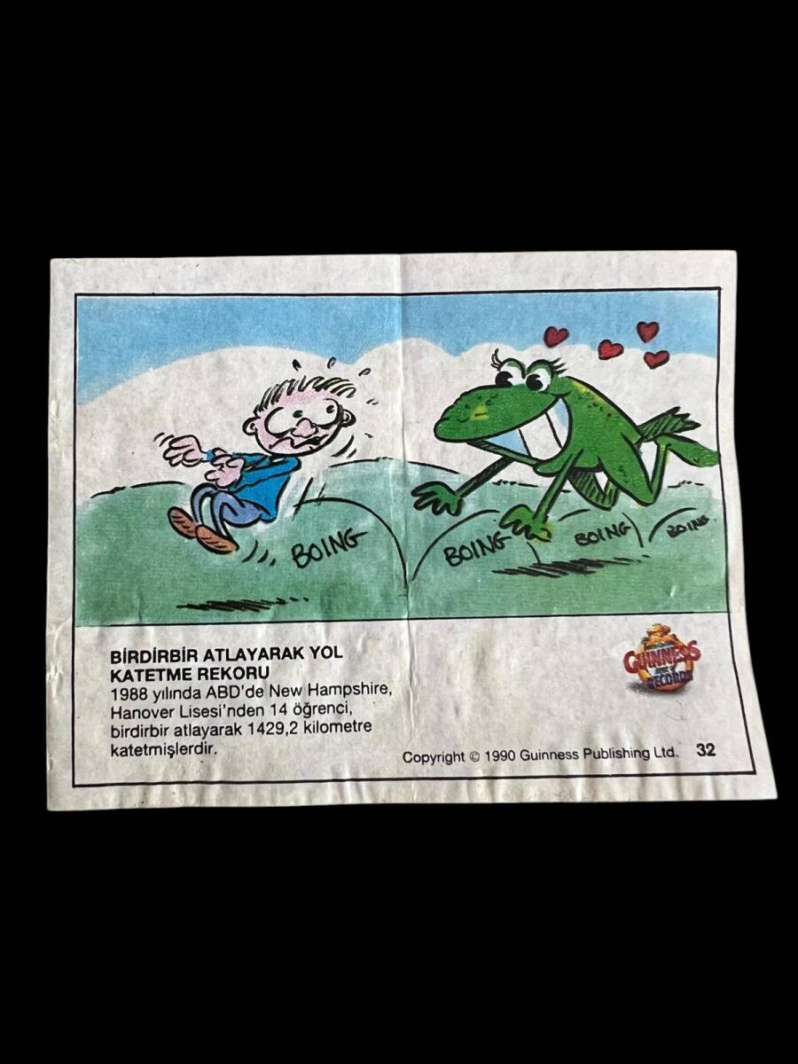 Guinness (DANDY) 1991 - Rekorlar Serisi No 32 # SKZ1981 - 1