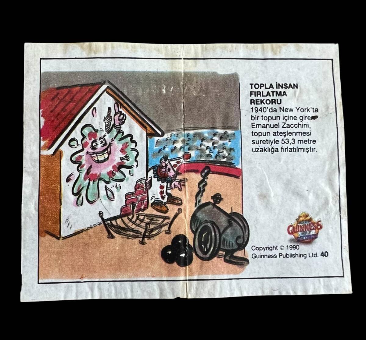 Guinness (DANDY) 1991 - Rekorlar Serisi No 40 # SKZ1989 - 3