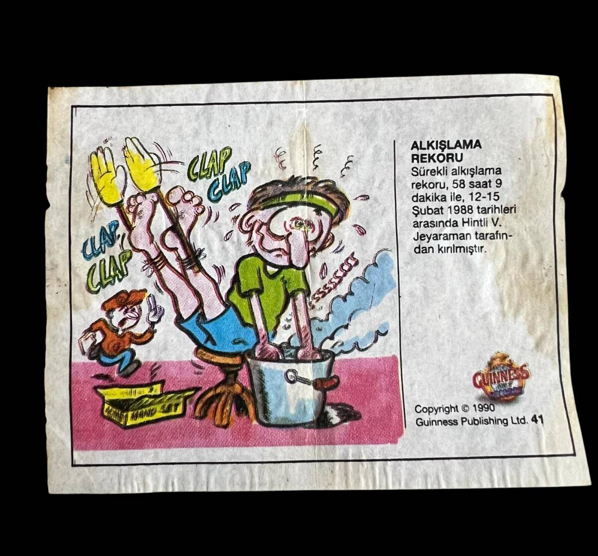 Guinness (DANDY) 1991 - Rekorlar Serisi No 41 # SKZ1990 - 3