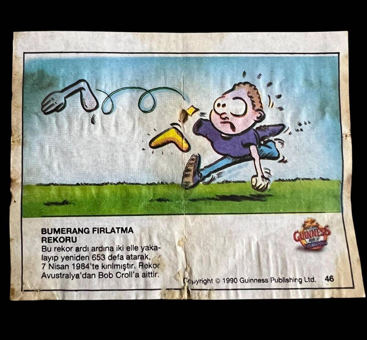 Guinness (DANDY) 1991 - Rekorlar Serisi No 46 # SKZ1992 - 3