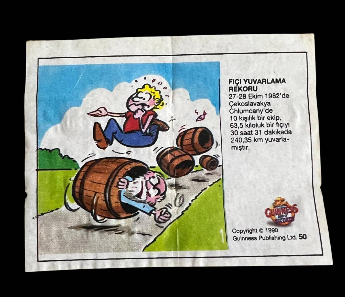 Guinness (DANDY) 1991 - Rekorlar Serisi No 50 # SKZ1995 - 1