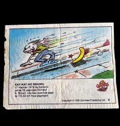 Guinness (DANDY) 1991 - Rekorlar Serisi No 9 # SKZ1962 - Gökçekoleksiyon